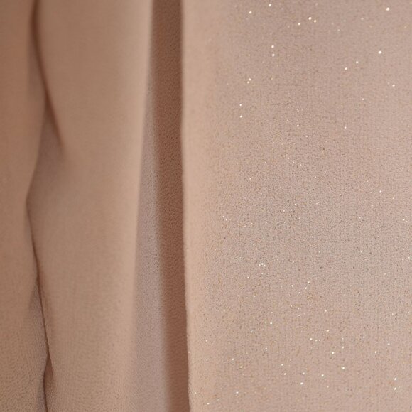 vintage Y2K pants beige glitter sparkle carwash flap wide leg high waist rise XL - Picture 10 of 11